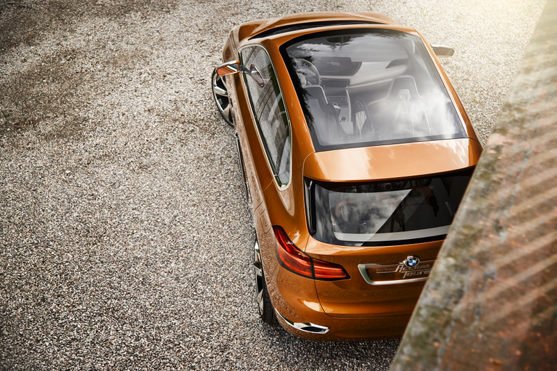 Illustration for article titled BMW Concept Active Tourer Outdoor: A 94 MPG Hybrid For Cyclists